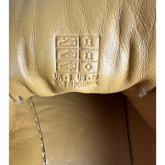 Les Souliers Sezane Size 10 Jack Gold Sneakers Trainers Shoe Metallic Designer - Picture 6 of 9